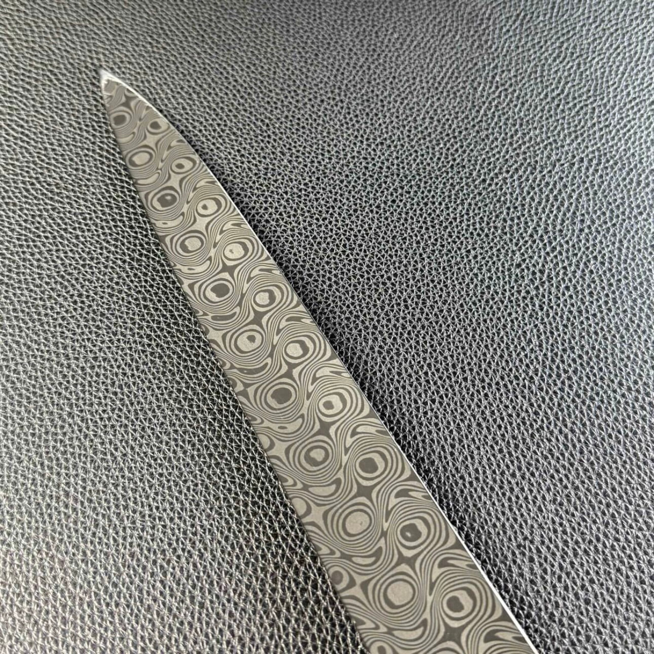 Damascus Yanagiba 270mm — 105-Layer Deep Ocean Wave