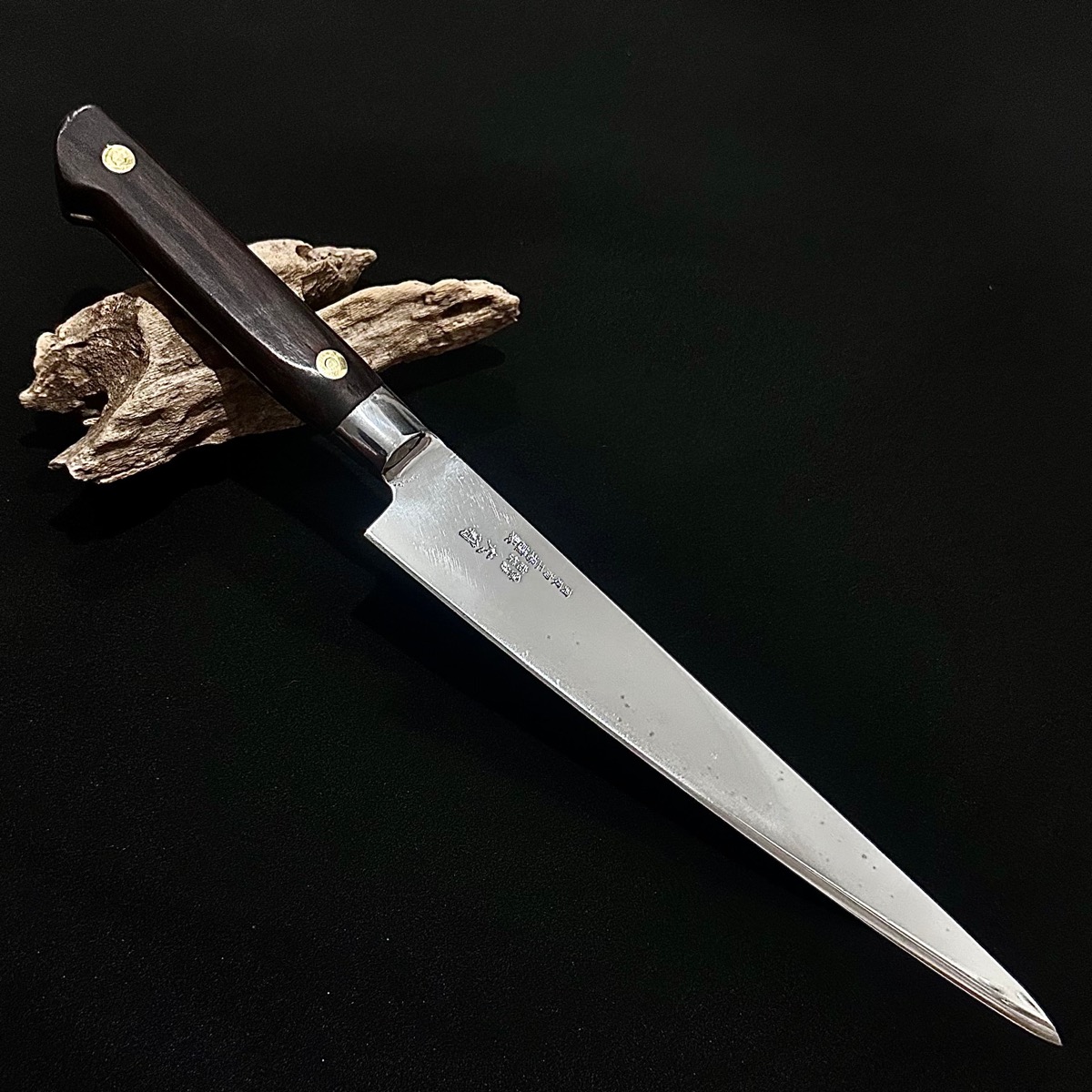Tamahagane Chef's Knife 218mm forged from Japanese sword steel